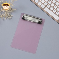 〔8C05〕 Simple A6 Bill Clipboard Memo Pad Clip Board Loose-leaf Notebook File Writing Pad Clamps Pape