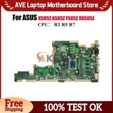 X505ZA Laptop Motherboard For ASUS VivoBook RX505Z K505Z X505Z A505Z X505ZA F505Z Mainboard With R3