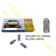 T10 W5W 12V 5W W2 BELLFORD CAR MOTORCYCLE TWILIGHT BULB