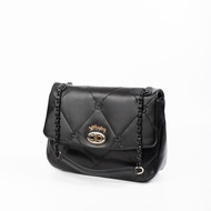 Playboy รุ่น Cherreen Bag กระเป๋าสะพายข้างผู้หญิง รหัส ST-B251PB599 ดีไซน์ทรงFlap Bag มี2สี Ebony b