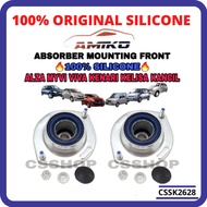 SILICONE MYVI ALZA VIVA KANCIL KELISA KENARI FRONT ABSORBER MOUNTING WITH BEARING HEAVY DUTY