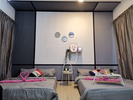 Pangsapuri studio 47 m² dengan 1 bilik mandi peribadi di Kota Damansara (DS22 Dsara tv 50inch 4k Net