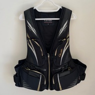 [Tainan Pingsheng Fishing Tackle] ️ GAMAKATSU GM-2188 Life Jacket Black Silver GM2188