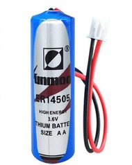 SunMoon ER14505 3.6V 2400MAH Lithium battery patrol smart water meter battery ER 14505 M PLUG
