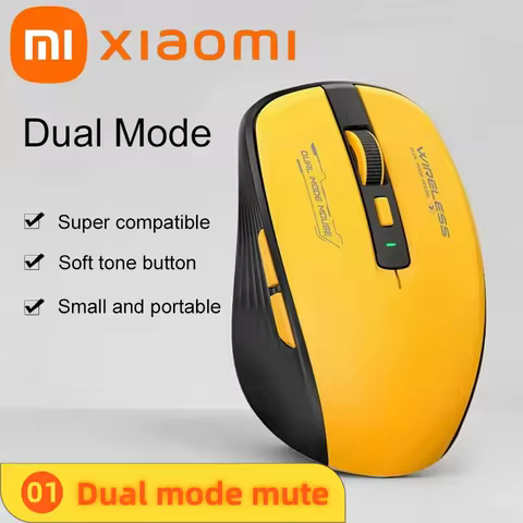 Xiaomi Mijia M303L Wireless Bluetooth Mouse 2.4G Dual Mode 1600 DPI Silent Portable Tablet Notebook 