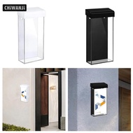 [CHiWANJi] Brochure Holder, Flyer Holder, Brochure Stand, Wall Mount, Flyer Box, Rainproof. for Kios