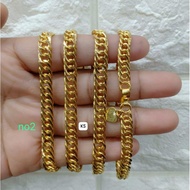 Centipede Gold Plated Chain Bracelet