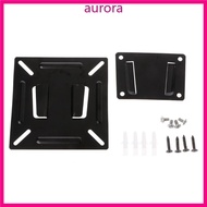 Aur for Smart TV Monitor Wall Mount for Most 14-24 Inch LED LCD Flat Screen TVs Moni