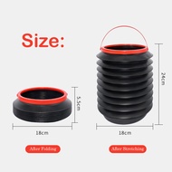 [Local Stock] 18/37L Car Storage Box Folding Organizer With Lid Large Capacity Rear Car Trunk Organi