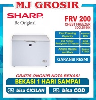 SHARP FRV 200 CHEST FREEZER BOX FRV200 LEMARI PEMBEKU 200 LITER ASLI