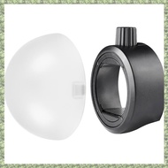 (K T) For Compatible Dome Diffuser Flash Adapter Kit for AD200 Camera Flash Accessories