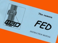 FED-1 相機蘇聯 Leica & Tessar 英文手冊副本說明書