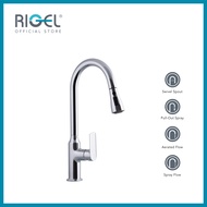 RIGEL Chrome Kitchen Pull-out Faucet Mixer Tap W2-R-MXK722101P