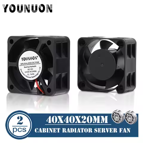 3D printer fan 40mm 4020 Cooling Fan 24V 12V 5V Double Ball Sleeve Cooling fans 40x40x20mm for 3D pr