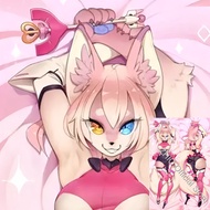 Furry Konpeito (Mahoushoujofox) Dakimakura Waifu Pillow Case 2-Side Print Hing Throw Cushion Cover G