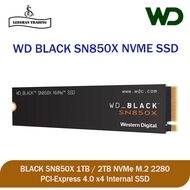 [NEW ARRIVAL] WD BLACK SN850X 1TB / 2TB NVMe M.2 2280 PCI-Express 4.0 x4 Internal SSD - 5 Years Warranty