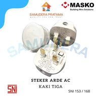AC PLUG MASKO THREE-LEG PLUG/ 3 pin plug