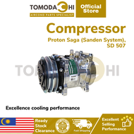 TOMODACHI Car Aircond Compressor SANDEN Proton Saga SD 507 | Compressor Proton Saga SD 507.