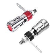 uxcell 2PCS Amplifier Terminal Connector Binding Post Push Quick Type -Binding Post Spring Loaded Pr
