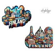 Angbaligya - FINLAND High-Quality Rubber Magnets. The Perfect Souvenir and Décor