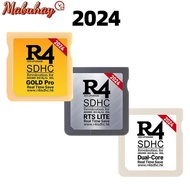 2024 NDS R4I SDHC TF Card Gold Pro Video Game Card - Gold White Silver Memory Card