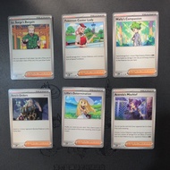 PTCG English Mega Evolution Trainer Supporter section