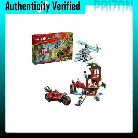 LEGO Ninjago Tank Vs. Treehouse Showdown Set Plastic Building Blocks 642pcs 71857 Abs 71857-abs