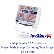 Colop Printer 20 Microban - Protect Kids Stamp (Including Text Image)
