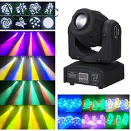 Aoresac 90W LEDs หัวย้ายไฟเวที DMX512 Master-slave เสียงเปิดใช้งานอัตโนมัติ 9/11 ช่องหมุน 8 รูปแบบ 1