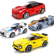 Sambo block Lego Lego Lego Racing Car Toys Children's Educational Toys
