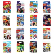 UNO UNO Mario Minions rick Doraemon Pokémon Toy Story Minecraft Board Game