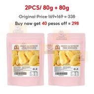 Mr.Squirrel Dried Jackfruit Chips Vacuum Dried Fruit Vegan Healthy Snacks 100% Vietnam Jackfruit