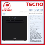 Tecno TBO7511WF-BK 11 Multi Function Large Capacity Oven with Smart WiFi Control