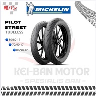 MICHELIN PILOT STREET MOTORCYCLE TIRES Ring 17 70/90-17 80/80-17 80/90-17 TUBELESS