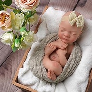 BABESIDE Lifelike Reborn Baby Dolls - 16 Inch (Weight 4 Lb) Full Platinum Silicone Reborn Baby Dolls