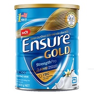 Thực phẩm dinh dưỡng y học Ensure Gold hương vani ít ngọt 800g/850g