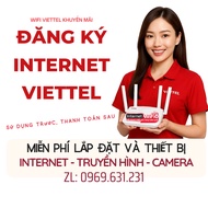 Đăng ký internet Viettel Miễn phí Modem wifi Đầu thu Tivi Lắp đặt camera Hổ trợ 24/7 ĐANG SALE THÁNG