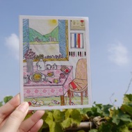 [My little space] 下午茶明信片