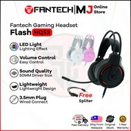 Fantech HQ53 Flash Gaming Headphone Lighting Effect Sound Quality Gaming Headset for PC Laptop