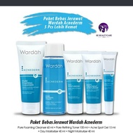 paket 5 in 1 wardah acnederm series