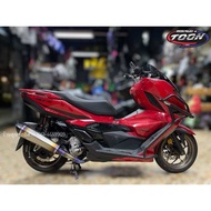 ท่อGT-Tech ตรงรุ่นDZ3 (ปลาย+คอไทเทแท้)