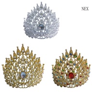 NEX Thai Dancer Headdress Thai Hair Jewelry Indian Crown Thai Crown Dance Headdress