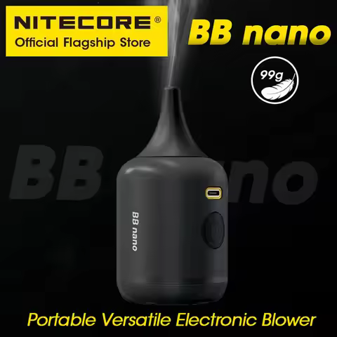 NITECORE BB nano Electric Camera Air Blower Mini Cordless Vacuum Cleaner Len Sensor Duster for Canon