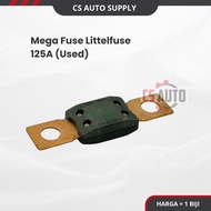 Mega Fuse Littelfuse 125A Lorry Truck Main Fuse Bolt Down Auto 24V 32V (Used)