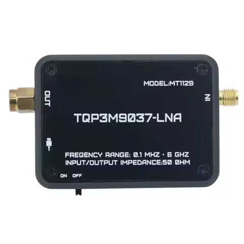MT1129 Low Noise Amplifier TQP3M9037 LNA for SDR Radio Receiver Spectrum Analyzer TEF6686