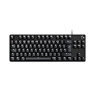 Logitech G 413 TKL SE Mechanical Gaming Keyboard - With Backlight and Tactile Mechanical Switches, Anti-Ghosting, Compatible with Windows, macOS, German QWERTZ Layout - Black