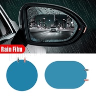 [ Featured ] 1/2Pcs Car Side Window Rain Film Waterproof Clear Window Stickers Universal Car Motorcycle Mirror Rainproof Film Auto Rear Mirror Protective Film Anti Fog Sticker