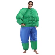 Avengers Hulk Inflatable Costume Superhero Performance Clothing Muscle Costume Adult Halloween Carnival Fancy Dress Men Women