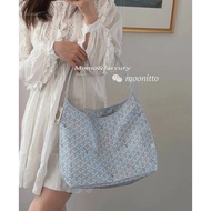 Goya Goya goyard hobo Stray Bag Limited Color Glacier Blue hobo Tote Underarm Bag Commuter Bag
