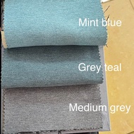 CRYSTAL Bidang 110" Kain Langsir Blackout Emboss Potong Meter